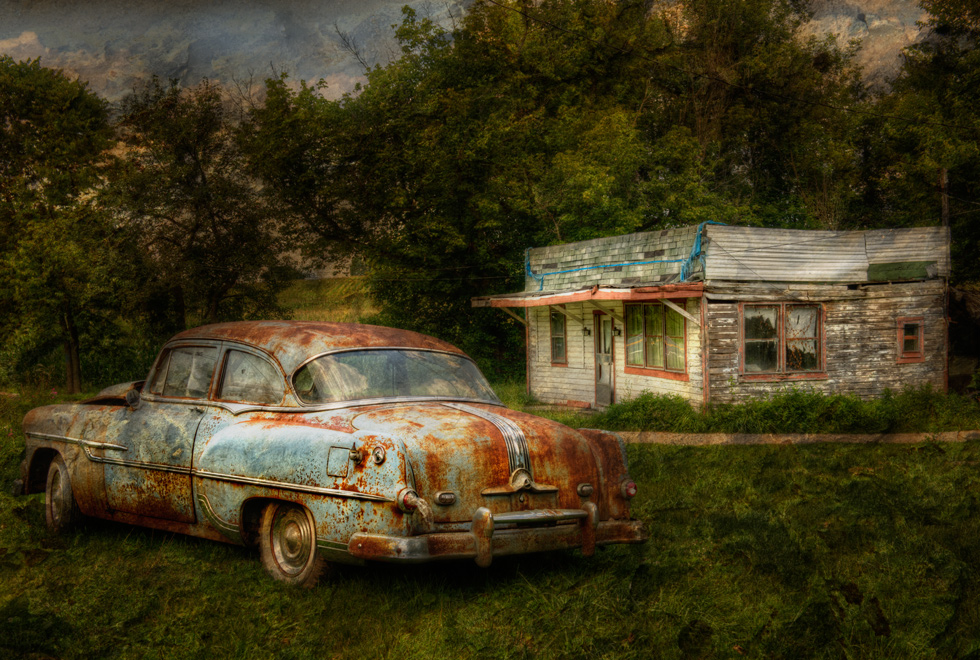 Photomatix_Old_Car